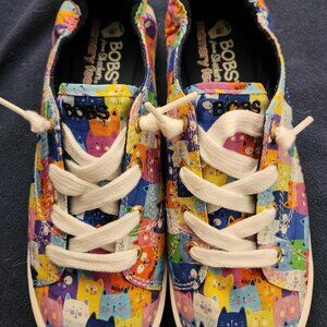Skechers - Beach Bingo Cat Concert Sneakers Size 7.5